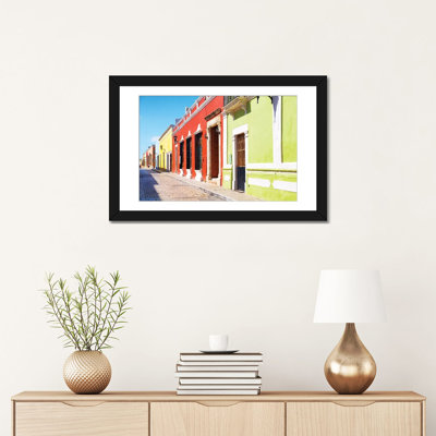 «¡ viva mexico ! series : color street», reproduction de photo sur toile
