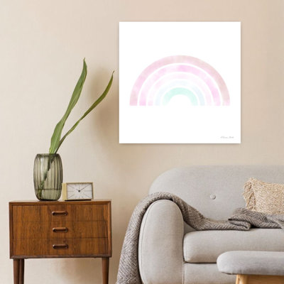 Aquarelle, arc-en-ciel, abstrait, paysage contemporain, art naturel
