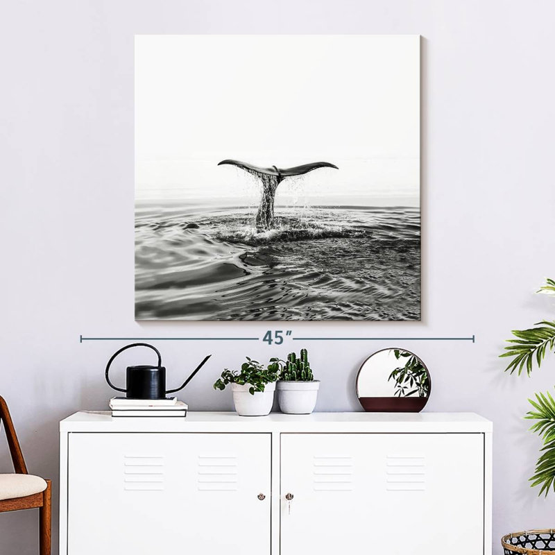 Brampt Whale Tale, 33" H x 33" W