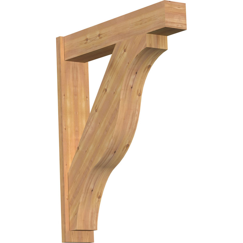 Jeu de blocs Funston, P 38 po x H 46 po, 7 1/2" W Western Red Cedar (Smooth)