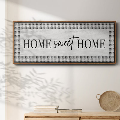Home Sweet Home - toile encadrée
