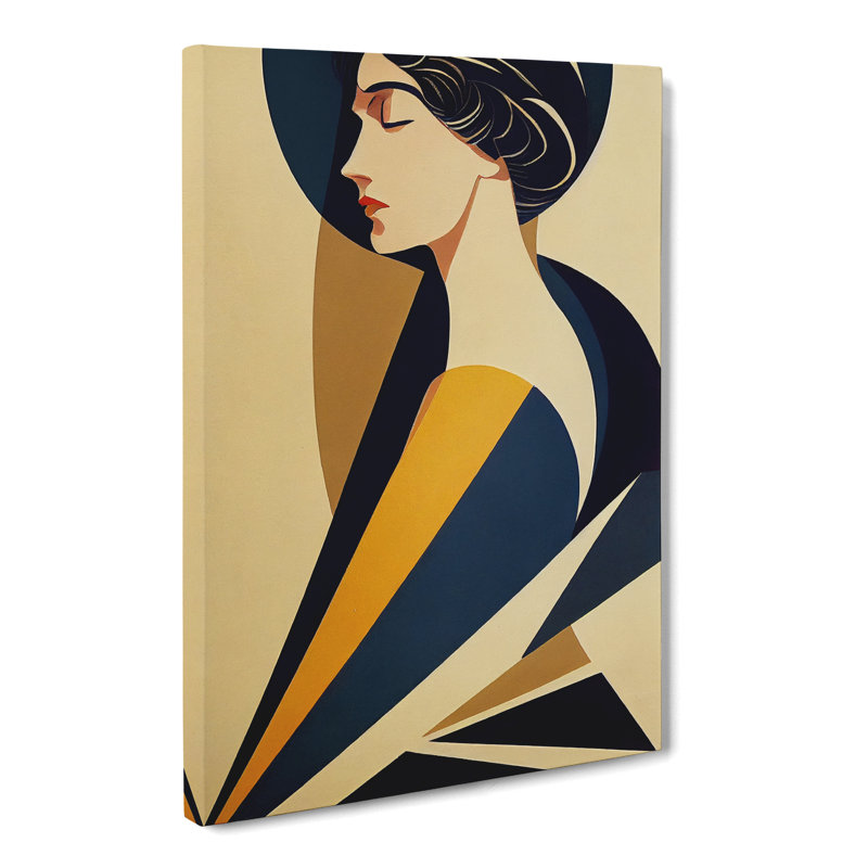 Portrait Woman Vol.3 - Wrapped Canvas, 50cm H x 35cm W x 3cm D