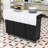 Rolling Kitchen Island with Storage Tilt Trash Can Cabinet, Drop Leaf, Pull Out Cabinet and Drawers-729610865