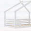 Lit sur pied avec une charmante conception en forme de maison, structure en bois durable-1288949088-1288949091