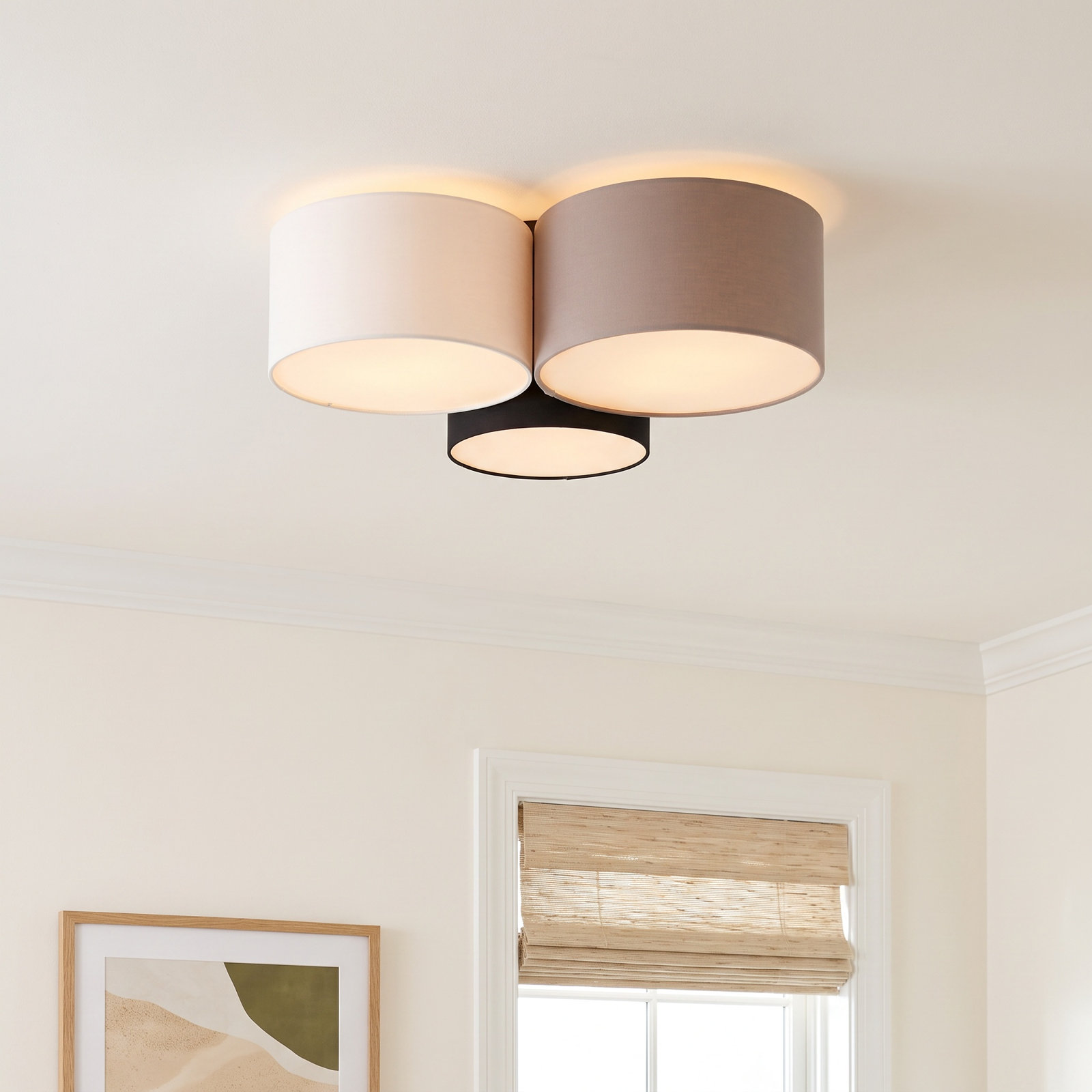Beckman 3-Light Flush Mount