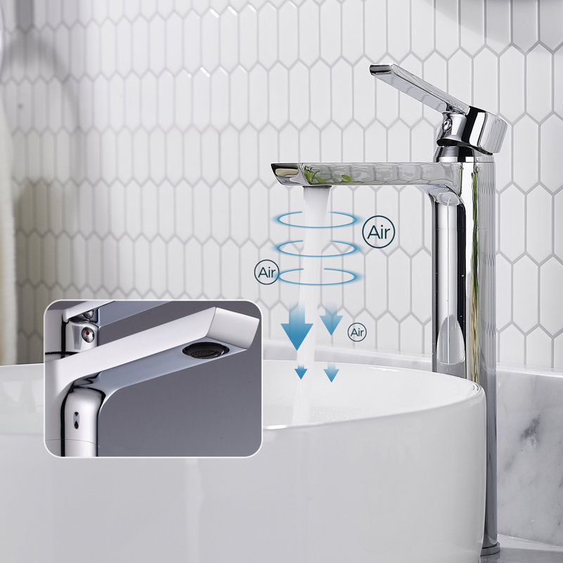 Vessel Sink Faucet Single-handle Bathroom Faucet, Chrome