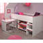 Lit mezzanine simple avec matelas Parisot-2121412252