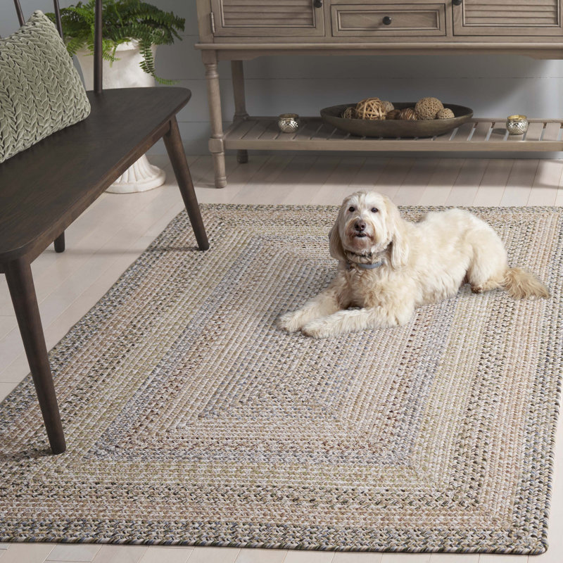 Tapis d'intérieur / extérieur géométrique Chirico, Rectangle 4 pi x 6 pi