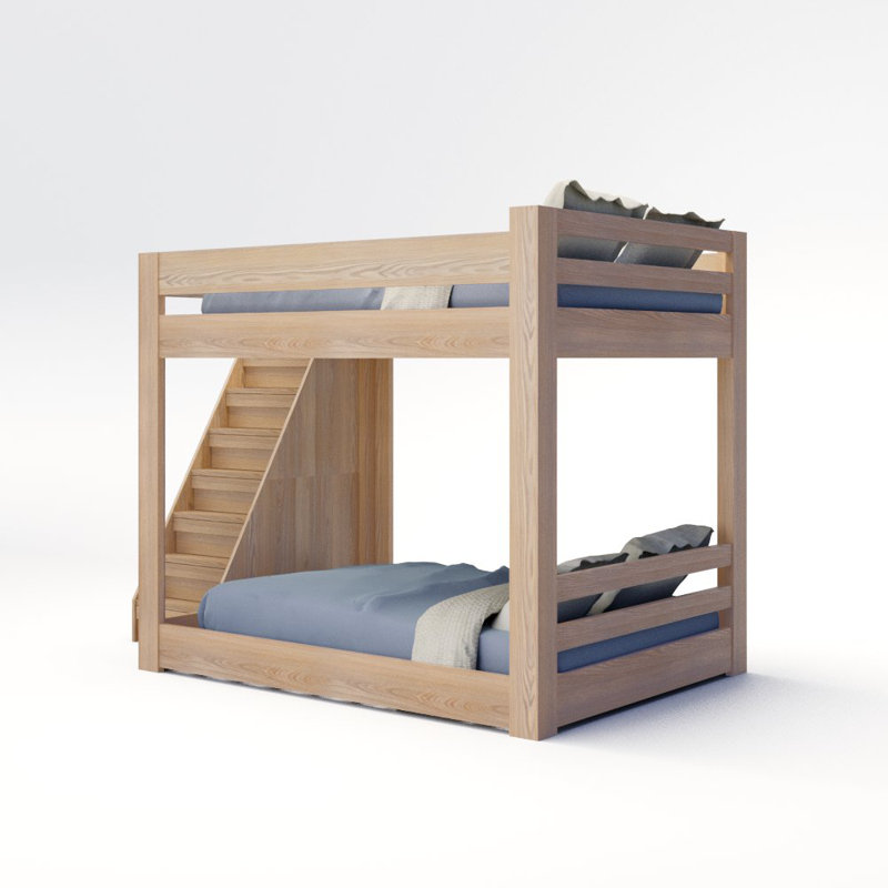 Elevated Kids Bed, Full XL, Desert Sands, Location C