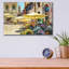 «Siena Flower Market» par Howard Behrens - peinture sans cadre-174241414