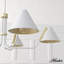Lustre géométrique unique à 5 lumières Grove Isle-58926018