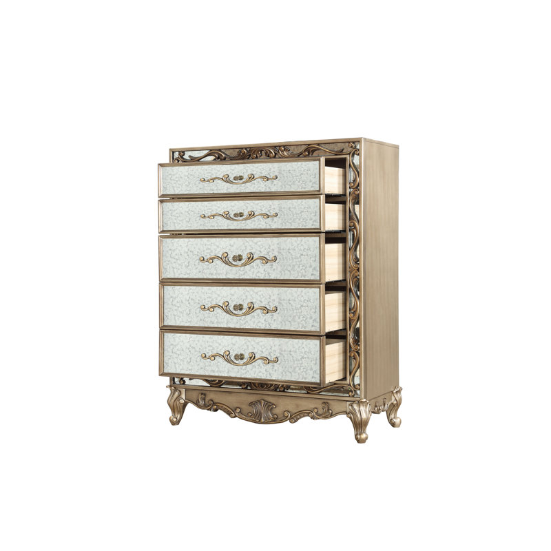 Commode d’appoint 5 tiroirs Chingford
