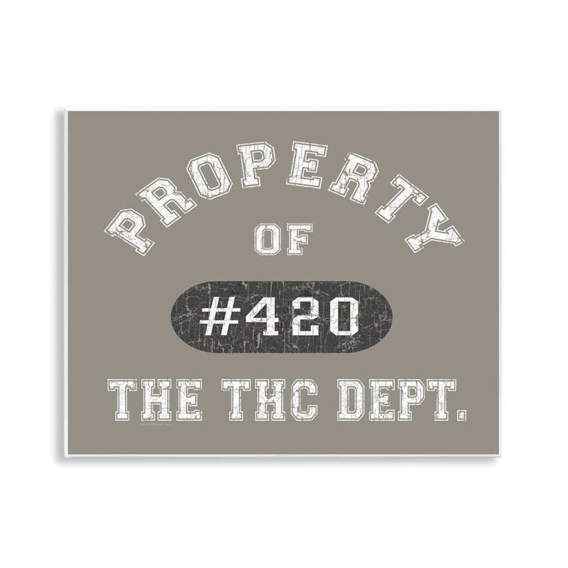 Art rétro sur plaque, propriété supérieure de THC