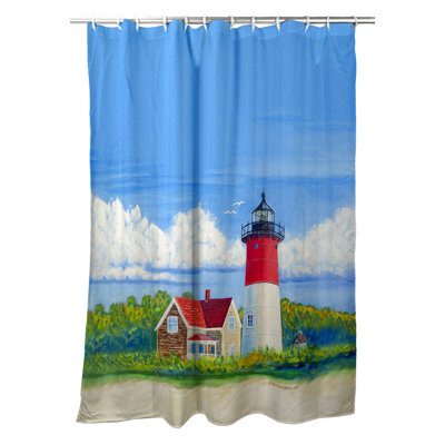 Rideau de douche simple nauset phare ma