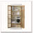 Display Cabinet with Glass Doors-389865047