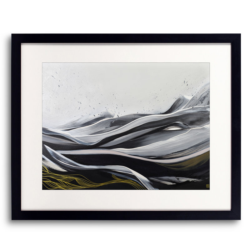 Reverie Print by Novi Lim, Black Framed Paper, 25.2" H x 31.2" W