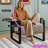 Whole Metal Frame Upholstered Accent Chair With Side Tray Table-670389717