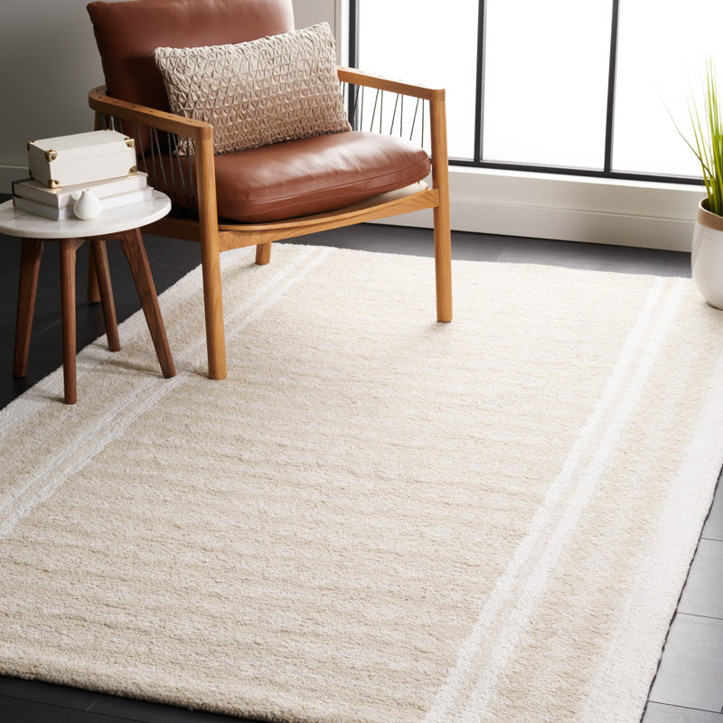 Tapis beige / ivoire Capri 710, Tapis de couloir 2 pi 3 po x 9 pi