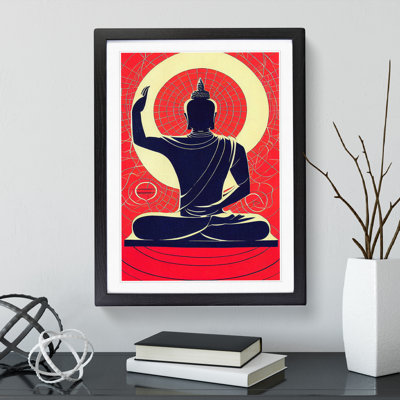 Artistic Buddha - Single Picture Frame Print