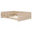 Low Profile Wood Platform Bed with Guardrail and Convenient Storage Shelves-588529665-588529694