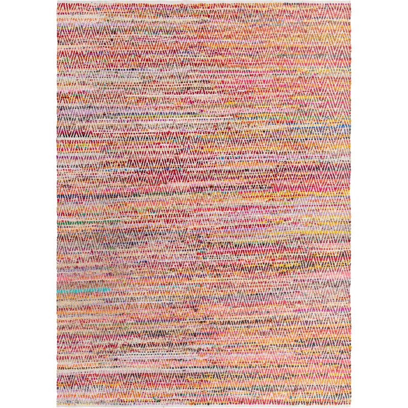 Drakeford Cotton Chevron Indoor Rug, Rectangle 9' x 12'