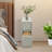 Bedside Table With Three Drawers(15.75*7.87*22.83 In)-1430746674
