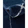 Glam Navy Blue Silver Area Rug