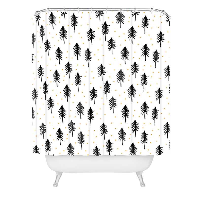 Rideau de douche simple little arrow design co winter, H 72 po x l 69 po