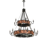 62" Wide Costello 18 Light Two Tier Chandel-Air