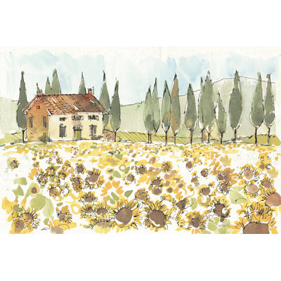 Tuscan Elegance I - Wrapped Canvas Painting