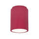 Sumatra Single Light Ceramic Flush Mount