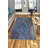 Stylish Woven Carpet (4.6 x 7.2 Feet), 100% Polyester, 0.4 in Pile Height | Antibacterial, Non-Slip Underside, Machine Washable | 3D Digital Print Design | Perfect for Living Room, Bedroom, & Dining Areas-1495681606