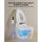 TDH Smart Toilet,Tankless Toilets with Warm Water Sprayer and Dryer, Foot Sensor Operation,Bidet with Heated Seat Smart with Bidet Built In Fahrenheit LED Display