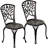 Verini Round 2 - Person 30.7'' L Outdoor Dining Set