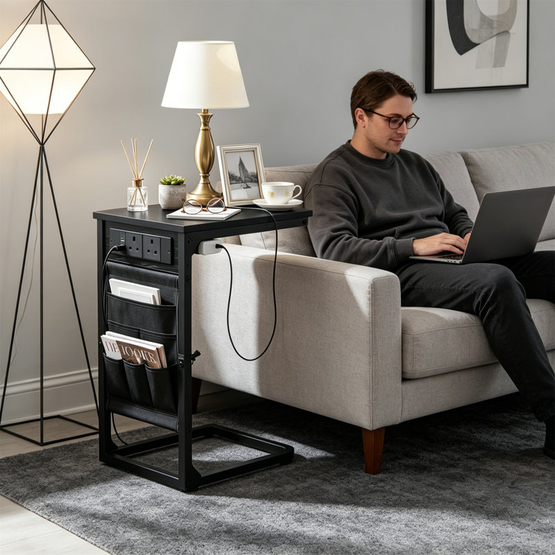 End Table, Black