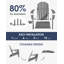 Chaise Adirondack pliante en plastique Lutie-1389513243