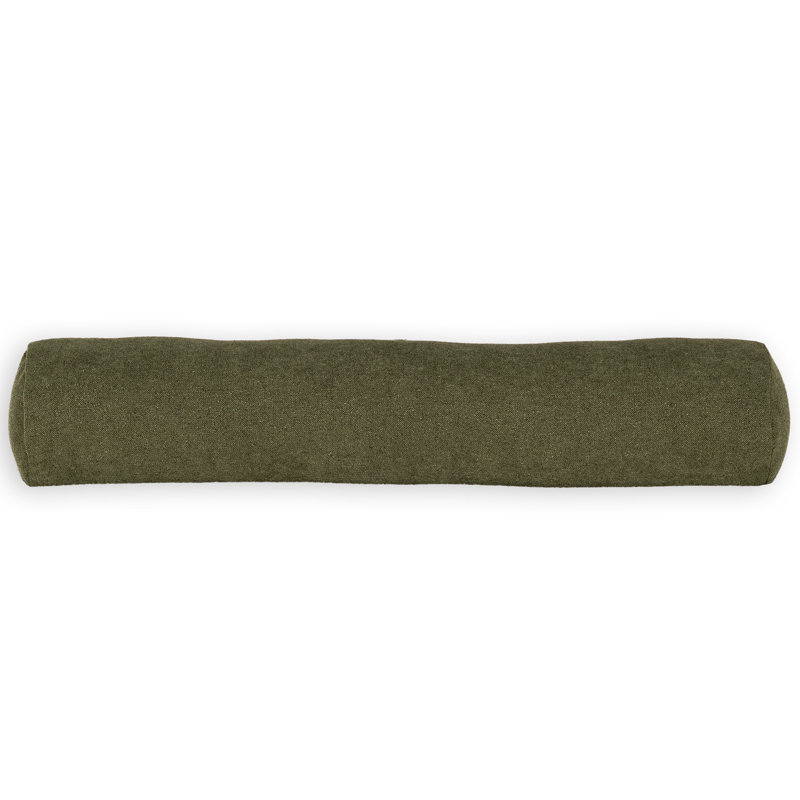 Coussin décoratif Cascade Getty, Traversin H 8 po x l 39 po, Vert