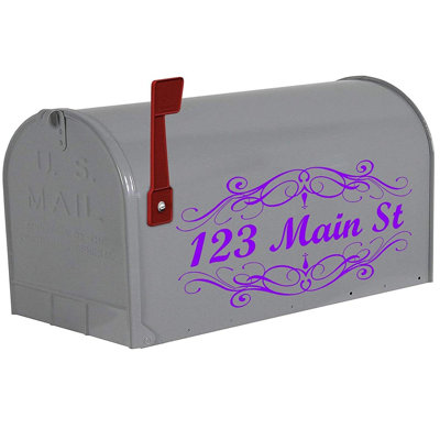 Boîte aux lettres personnalisable lettres personnalisées