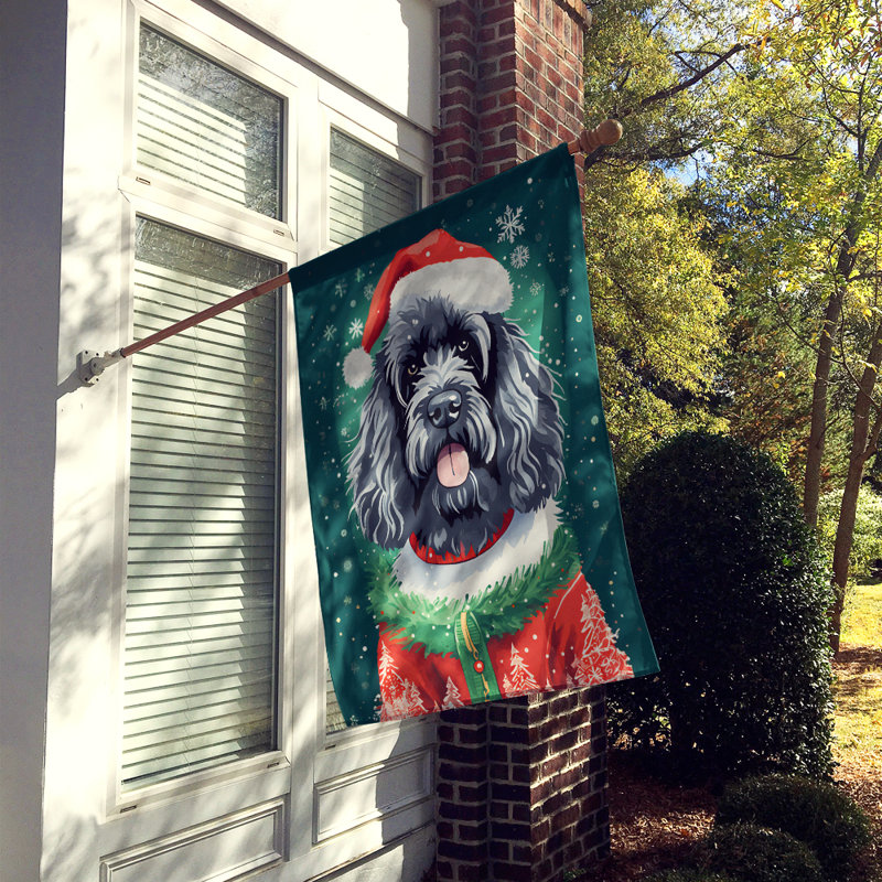 Double Sided Polyester Christmas, 40" H x 28" W