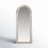 Borseth Arched Wood Frame Full Length Mirror with Stand-2034094244-2034094243