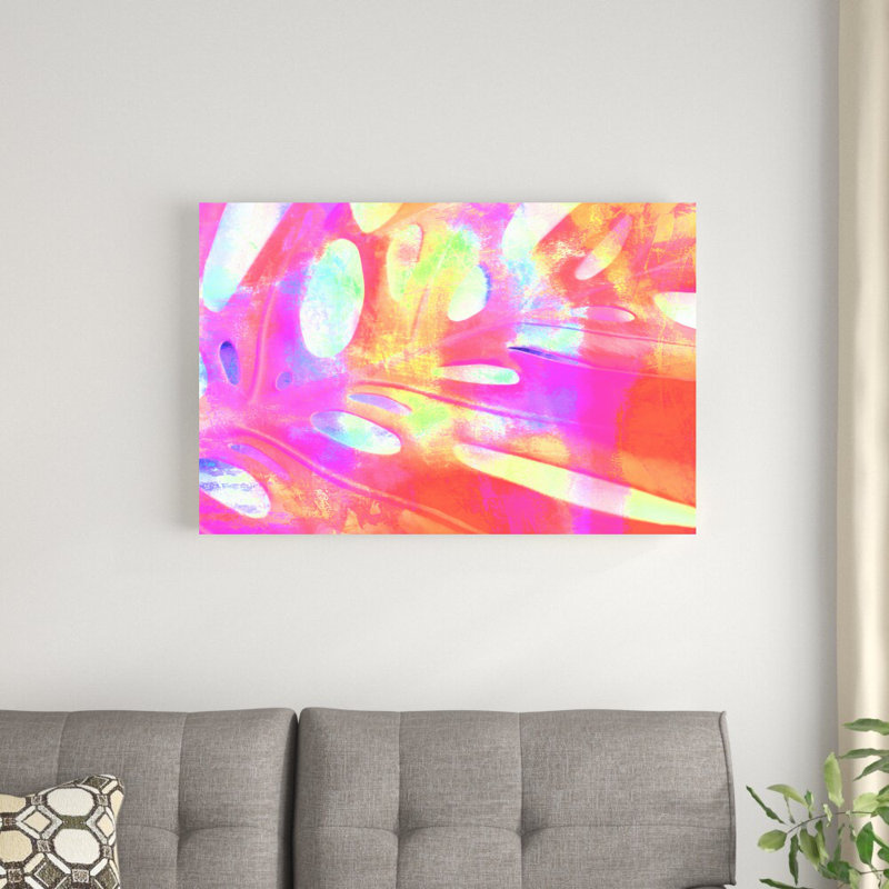 «Summer Cheerfulness I» par Eva Bane - impression sur toile tendue, H 24 po x l 36 po