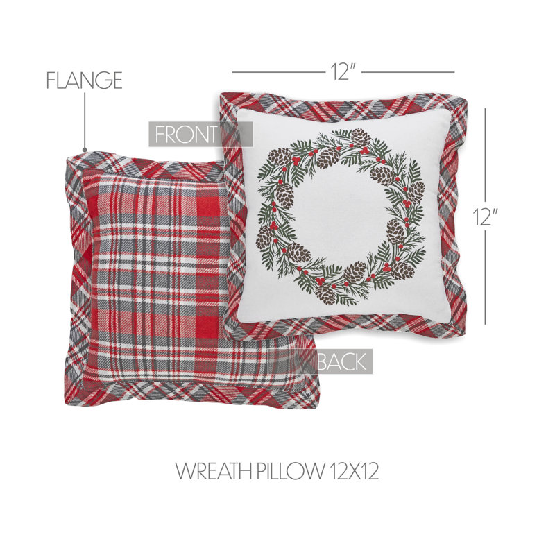  Housse et insert de coussin décoratif en coton