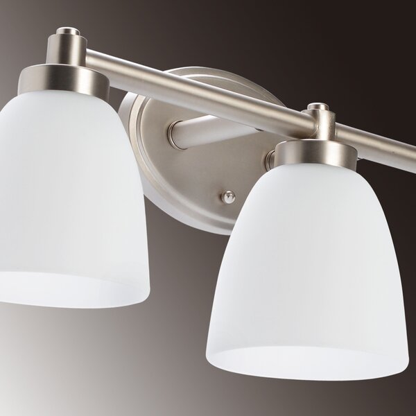 Winston Porter Mallouk 3 - Light Dimmable Vanity Light & Reviews 