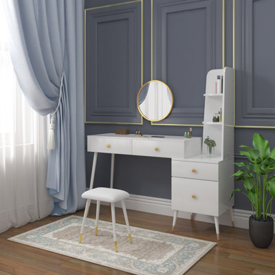 Baye Dressing Table with Mirror