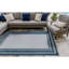 Tapis intérieur / extérieur bleu Kaed-1719803376