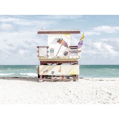 " Miami Lifeguard Chair - 18th Street " by Richard Silver