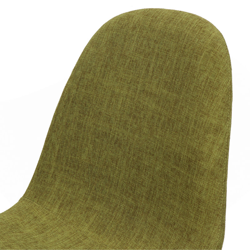 Chaise de salle à manger, Naturel, Vert