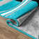 Ruby Geometric Synthetic Area Rug