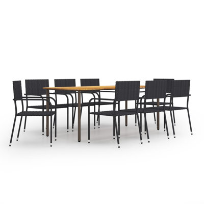Ensemble de salle à manger rectangulaire de 78,74 po pour 8 personnes Corenthia