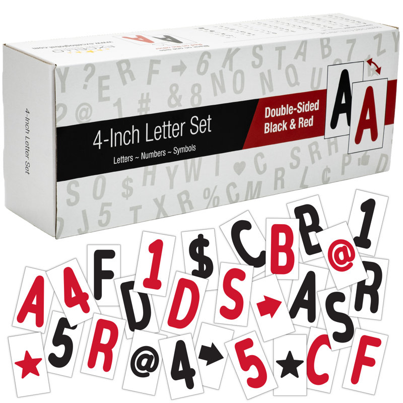 Swinging Letters Stencil